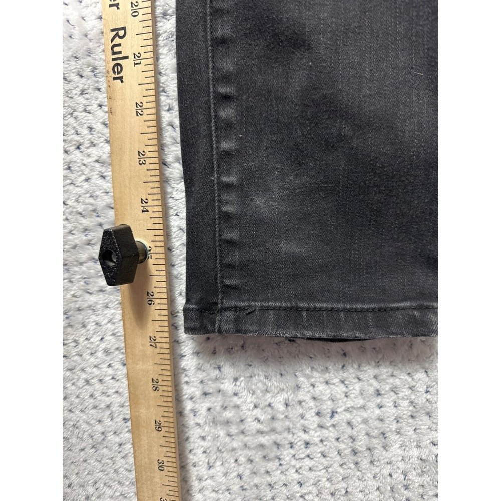 No Boundaries Jeans Junior Women 13 Black Skinny Distressed Super High Rise - Picture 9 of 9